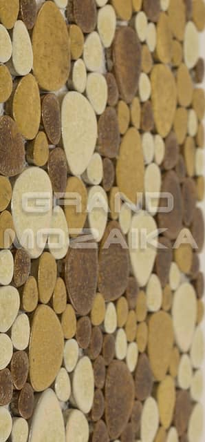 Мозаика из керамики Морские камешки