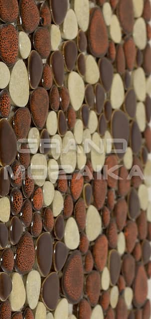 Мозаика из керамики Морские камешки