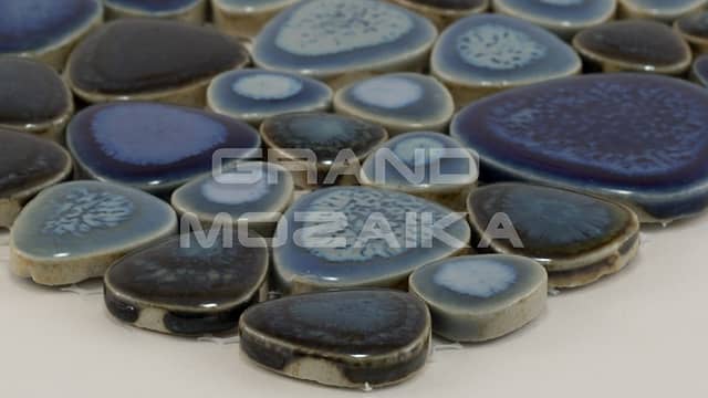 Мозаика из керамики Морские камешки