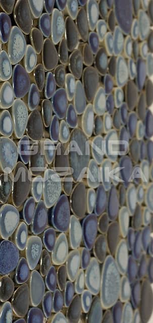 Мозаика из керамики Морские камешки