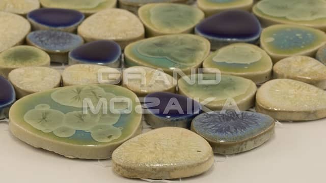 Мозаика из керамики Морские камешки