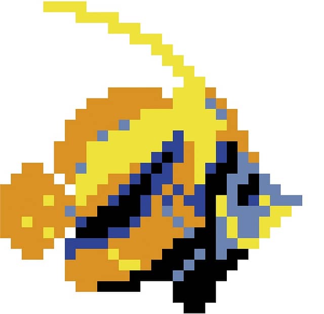 Мозаичное панно Рыбка