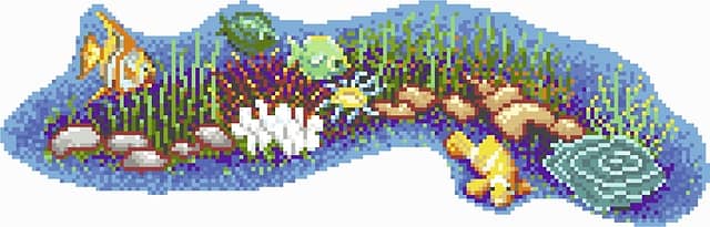 Мозаичное панно Атолл 2