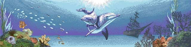 Мозаичное панно “Подводный пейзаж”