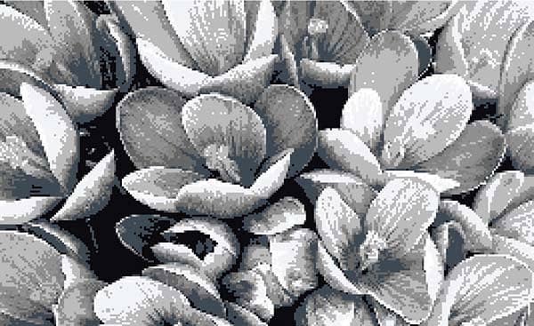 Мозаичное панно «Цветы 1»