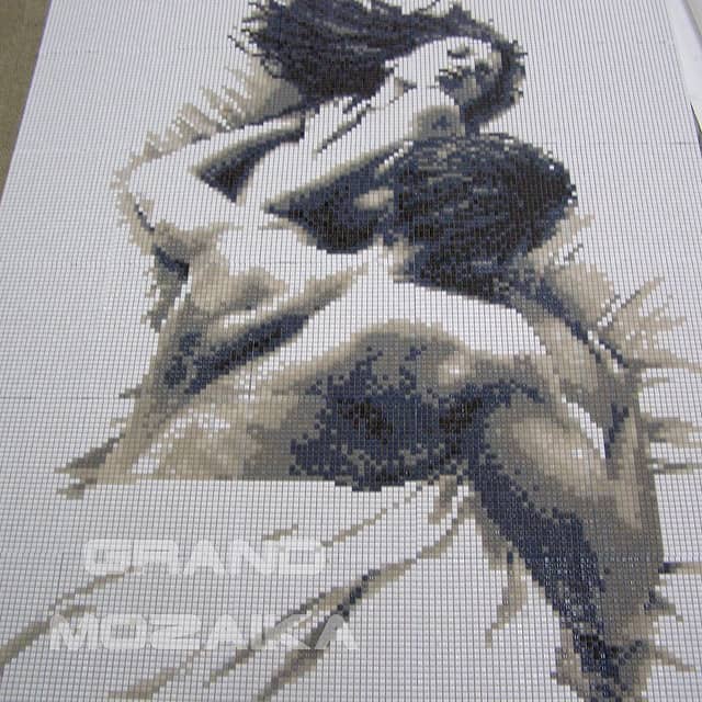 Мозаичное панно Пара