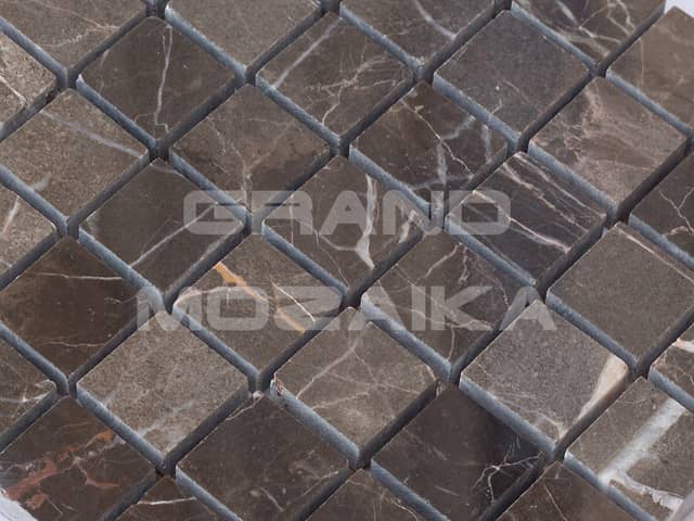 Мозаика из мрамора Choco Emperador Dark