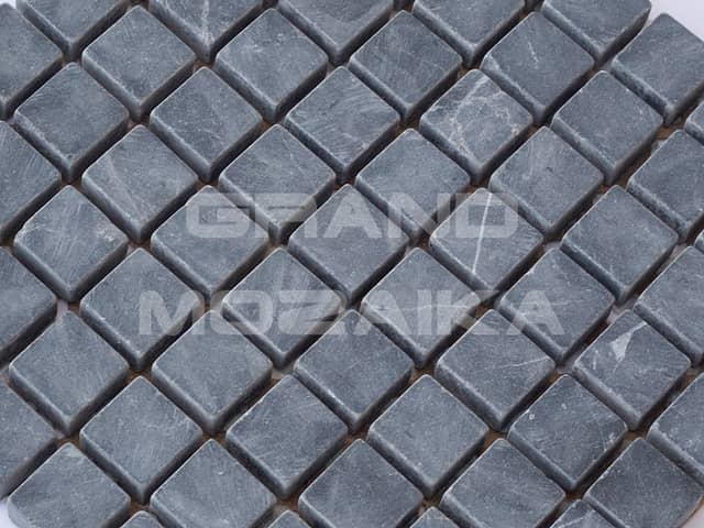 Мозаика из мрамора Nero Marquina