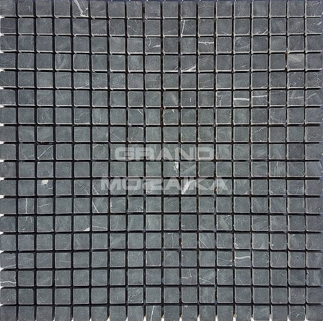 Мозаика из мрамора Nero Marquina