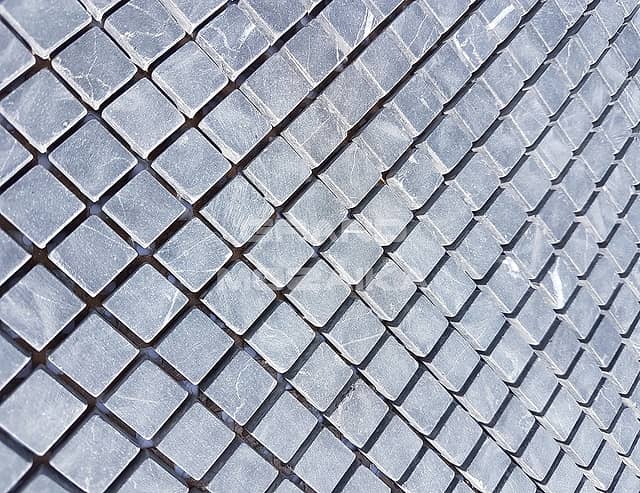 Мозаика из мрамора Nero Marquina