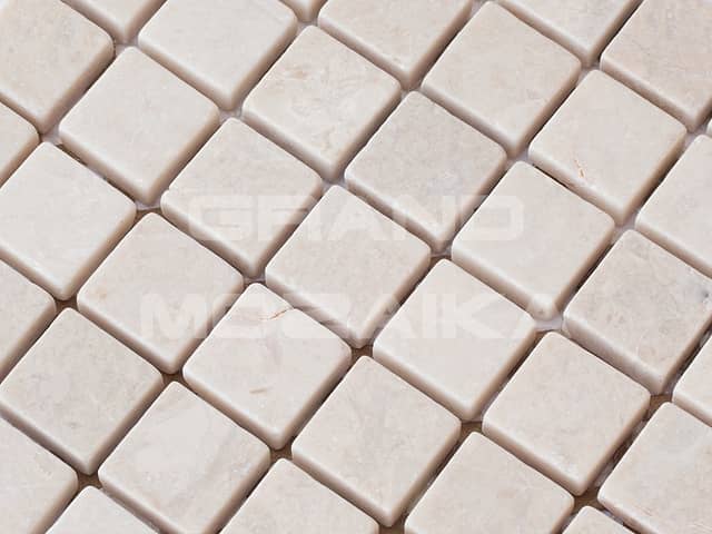 Мозаика из мрамора Crema Marfil