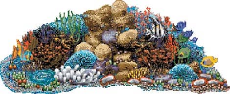 Мозаичное панно Атолл 5