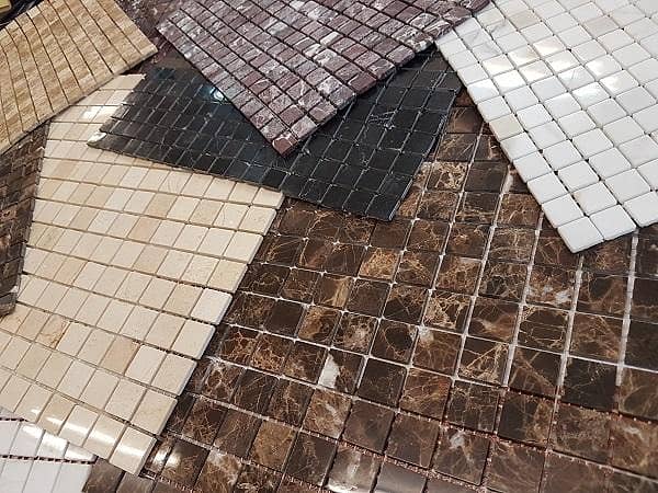 Тонкая мозаика из мрамора, серия Marble Slim