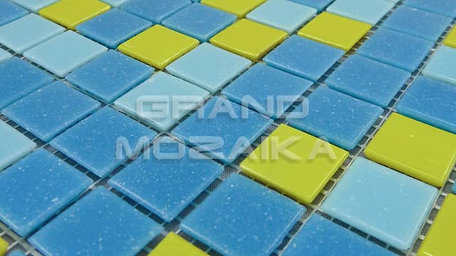 Стеклянная мозаика серия Econom (на бумаге)