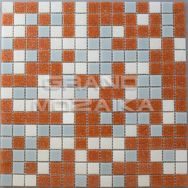 Стеклянная мозаика серия Econom (на бумаге)