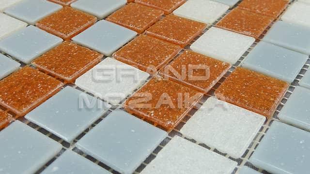 Стеклянная мозаика серия Econom (на бумаге)