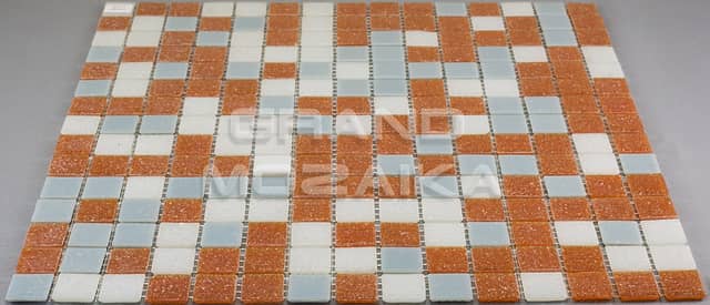 Стеклянная мозаика серия Econom (на бумаге)