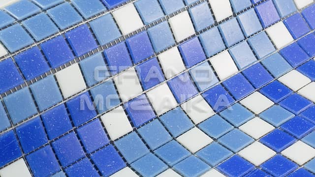 Стеклянная мозаика серия Econom (на бумаге)