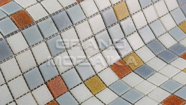 Стеклянная мозаика серия Econom (на бумаге)