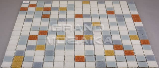 Стеклянная мозаика серия Econom (на бумаге)