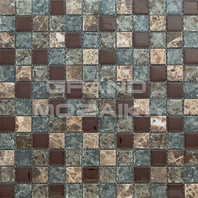 Мозаика из стекла и камня серия Exclusive