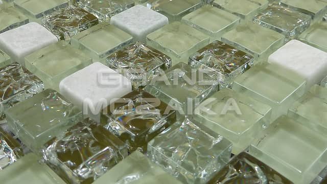 Мозаика из стекла и камня серия Exclusive