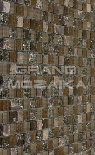Мозаика из стекла и камня серия Exclusive