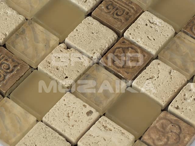 Мозаика из стекла и камня серия Exclusive