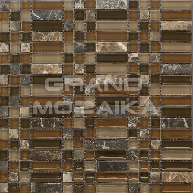 Мозаика из стекла и камня серия Exclusive