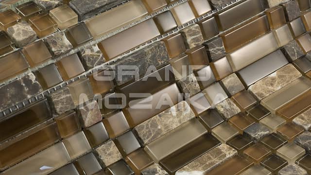 Мозаика из стекла и камня серия Exclusive
