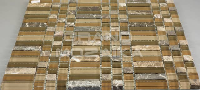 Мозаика из стекла и камня серия Exclusive