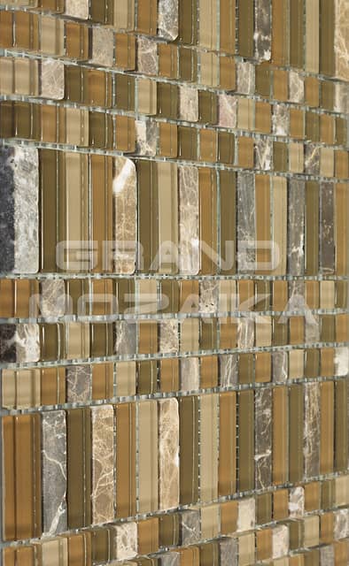 Мозаика из стекла и камня серия Exclusive