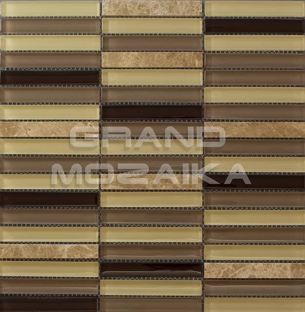 Мозаика из стекла и камня серия Exclusive