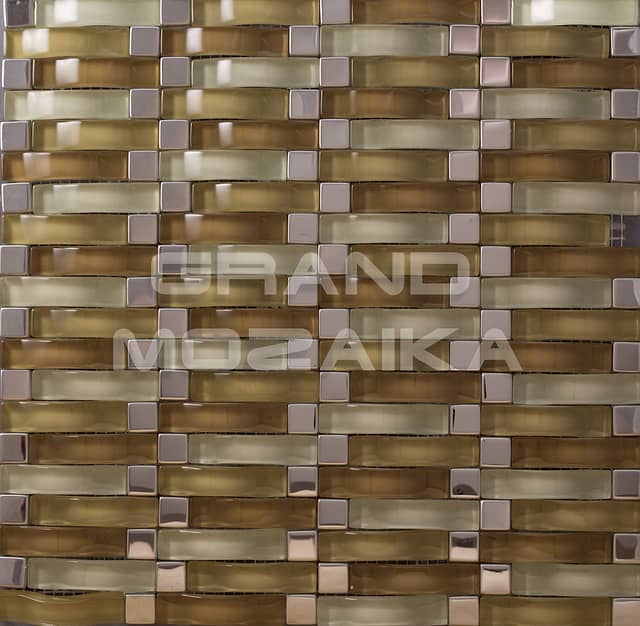 Мозаика из стекла и металла серия Exclusive