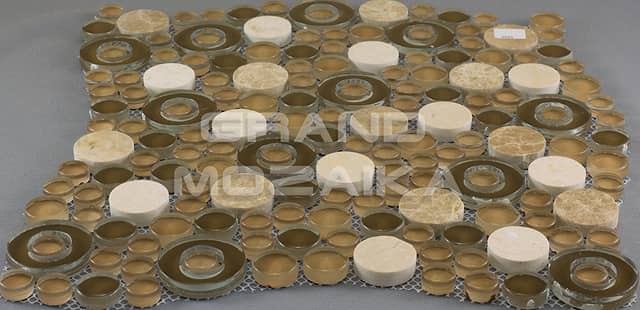 Мозаика из стекла и камня серия Exclusive