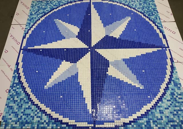 Мозаичное панно