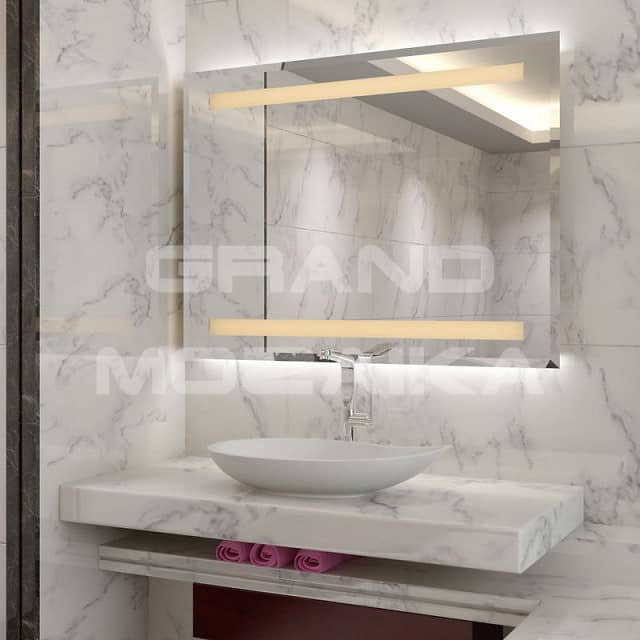 Настольная раковина из акрилового камня 650x380x130