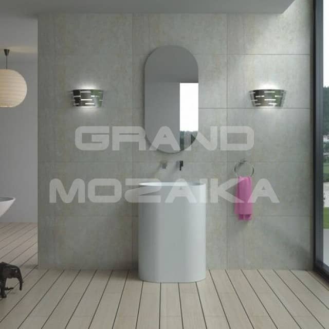 Напольная раковина из акрилового камня