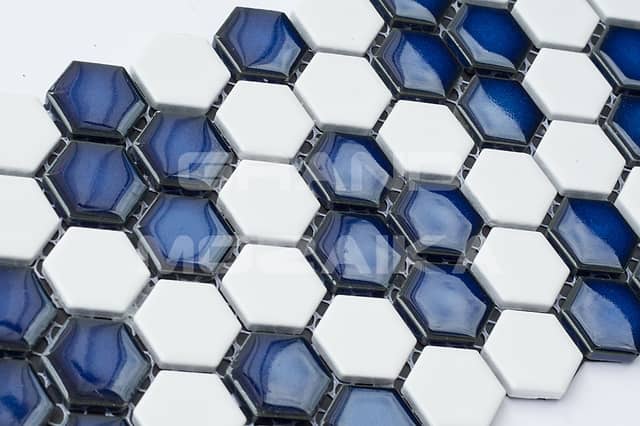 Керамическая мозаика серия Porcelain