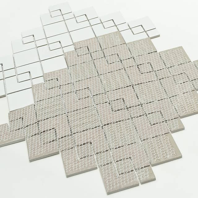 Керамическая мозаика серия Porcelain