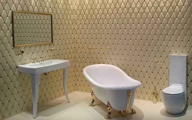  Керамические ромбы черные с серебряными вставками