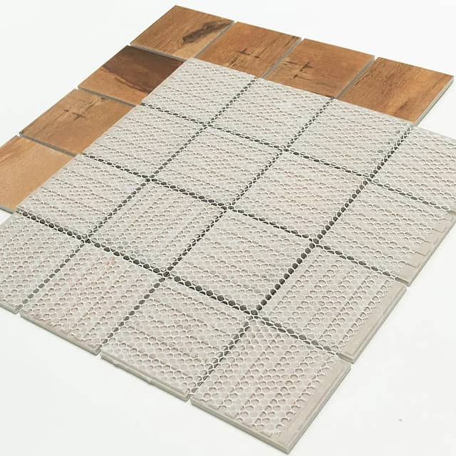 Керамическая мозаика под дерево, серия Porcelain