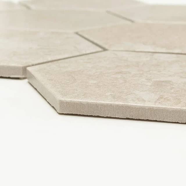 Керамическая шестиугольная мозаика под камень, серия Porcelain