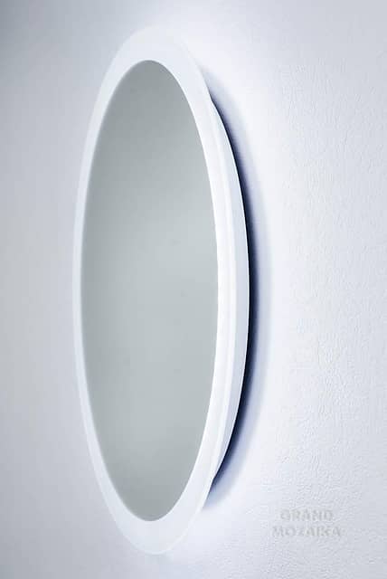 Зеркало со светодиодной подсветкой, круглое