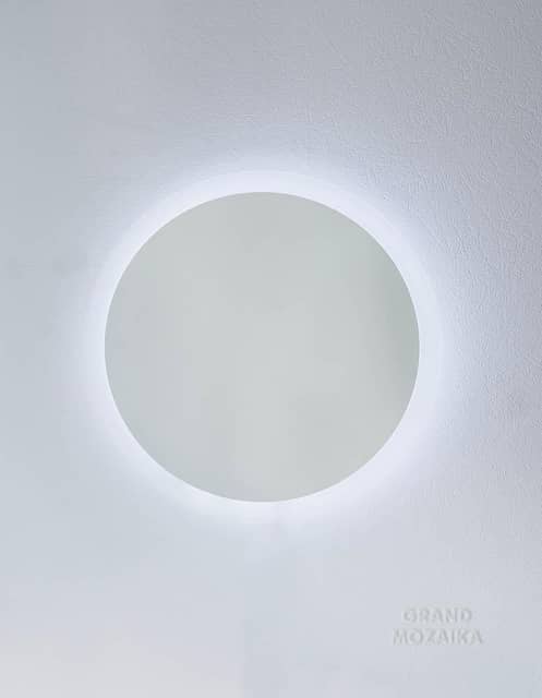 Зеркало со светодиодной подсветкой, круглое