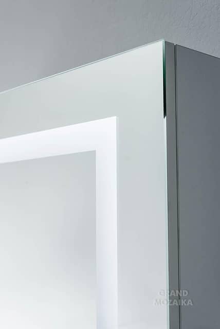 Зеркало-полка со светодиодной подсветкой