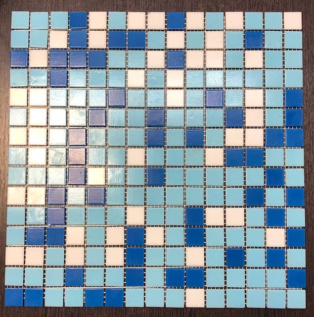 Стеклянная мозаика серия Econom (на сетке)