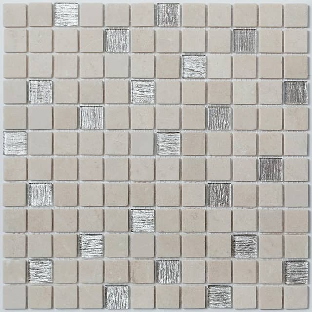 Тонкая мозаика из стекла и камня, серия Stone Slim