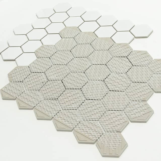 Керамическая мозаика серия Porcelain
