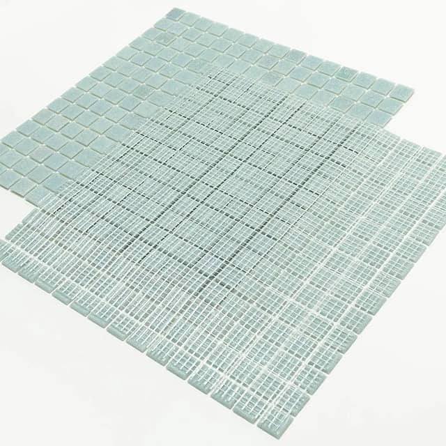 Стеклянная мозаика серия Econom (на сетке)